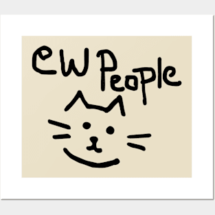 Ew People cat Posters and Art